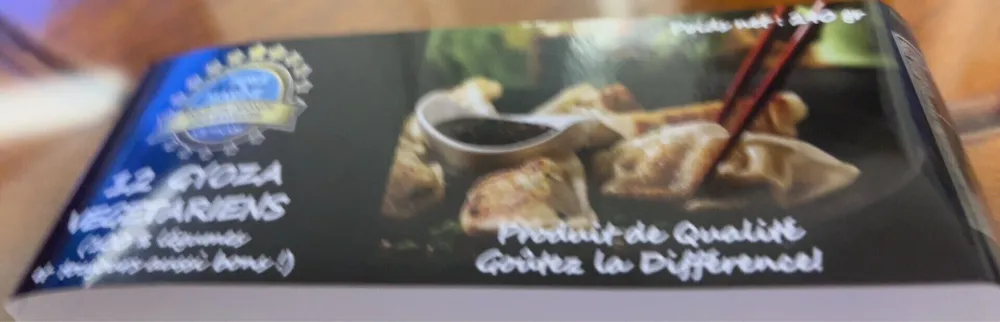 Gyoza végétariens