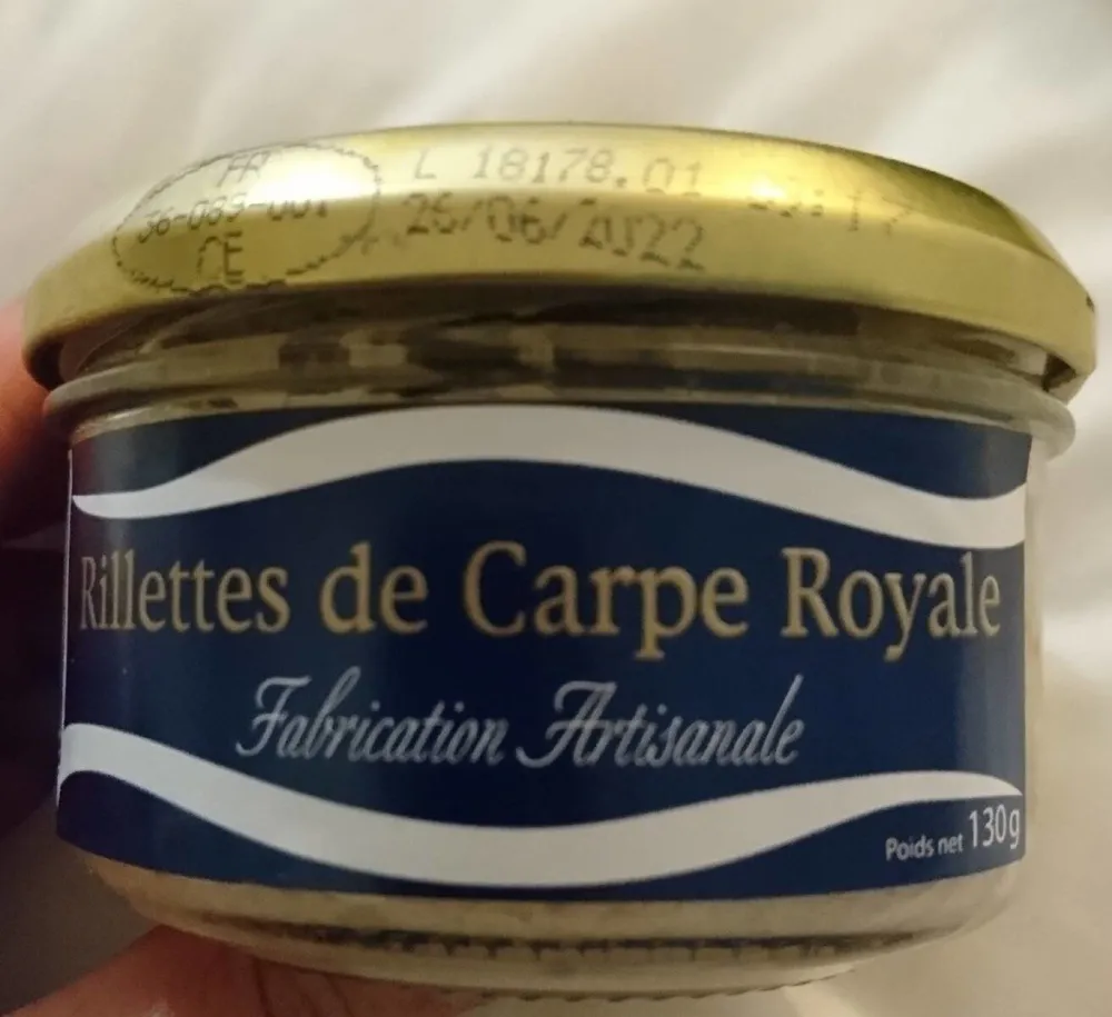 Rillettes de carpe royale