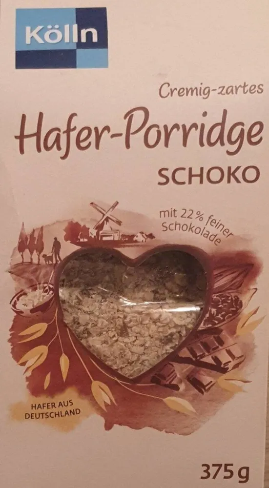 Hafer-Porridge Schoko