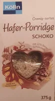 Hafer-Porridge Schoko