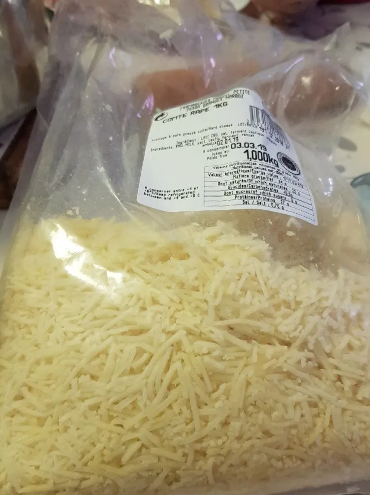 Comté râpé