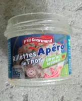 Rillettes de thon apéro citron vert et piment