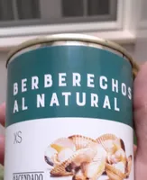 Berberechos al natural