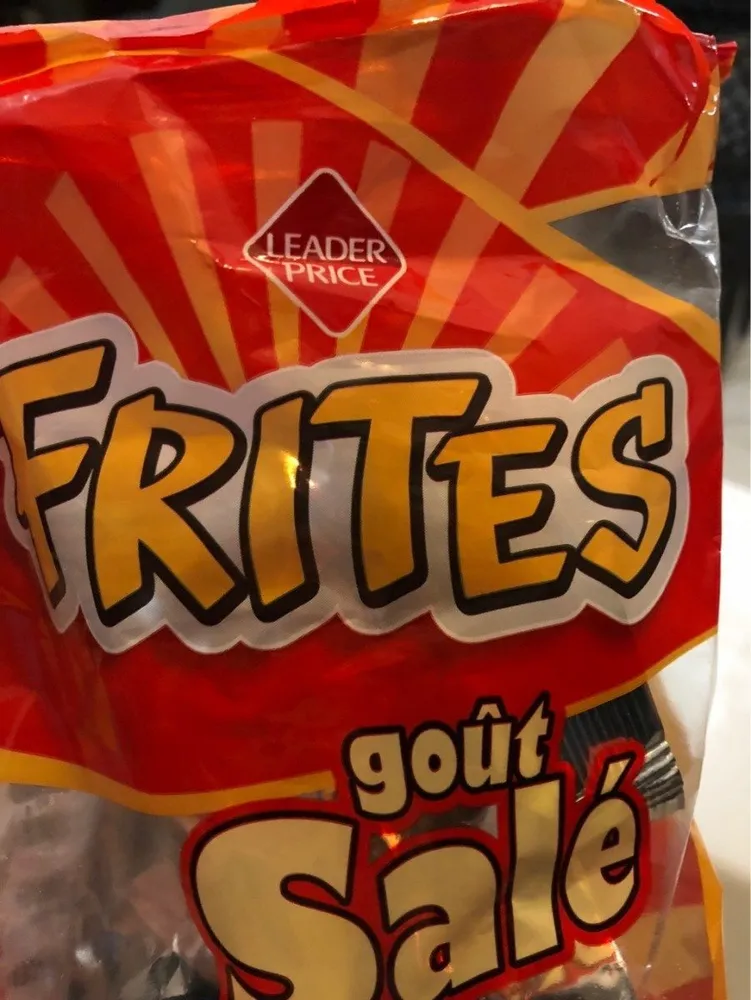 Frites goût salé