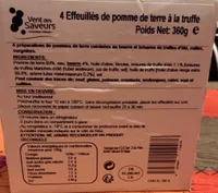 EffeuillerEffeuillé de pommes de terre à la truffe