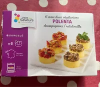 Mini duos végétariens Polenta