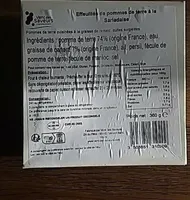 Effeuillé de pommes de terre à la sarladaise