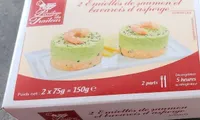 Emiettés de saumon et bavarois d'asperge