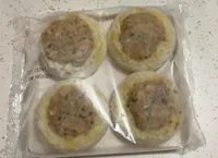 nids de pommes de terre oignons et lardons