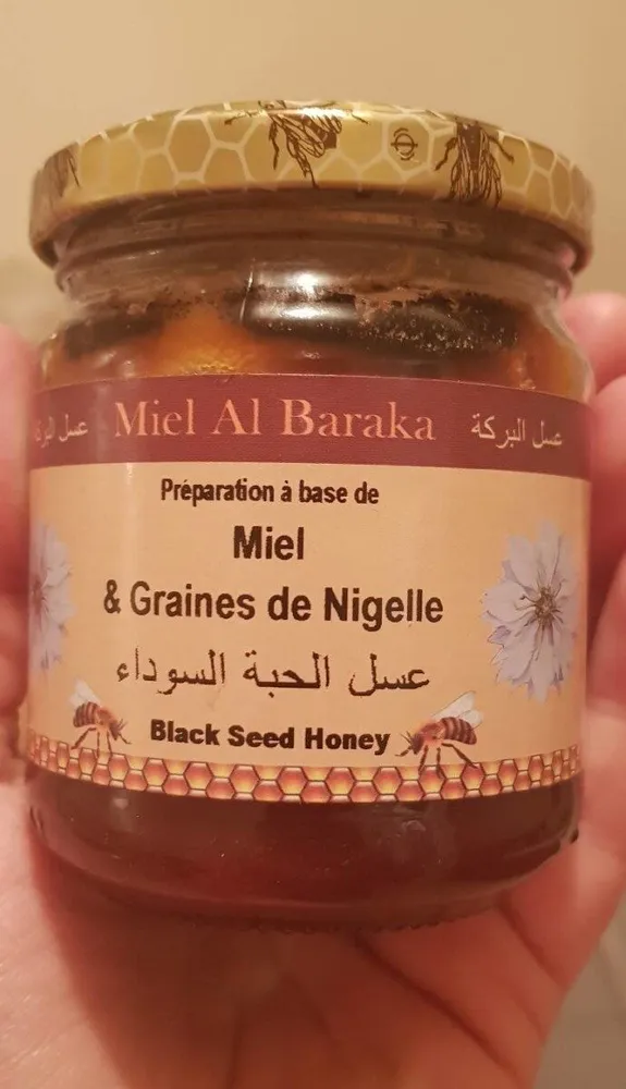 Miel Al Baraka Miel et graine de nigelle
