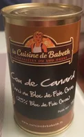 Cou de canard farci au bloc de fois gras