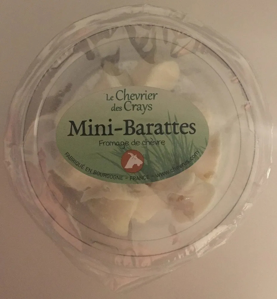 Mini-barattes fromage de chèvre