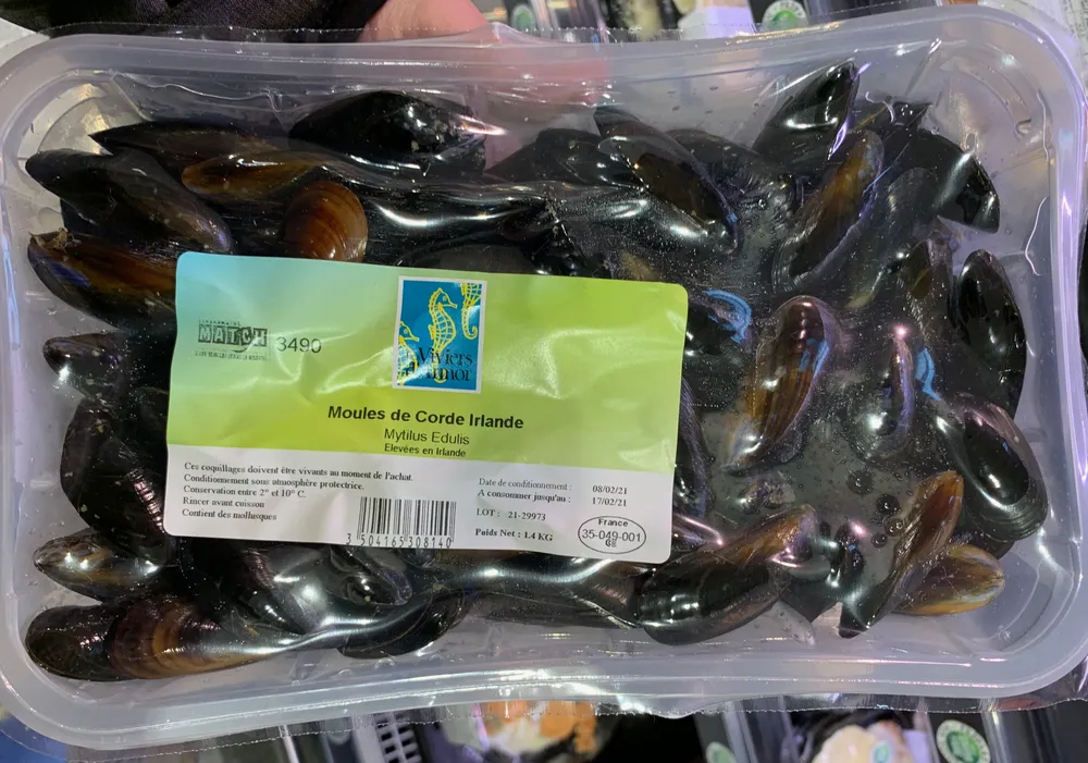 Moules de Corde Irlande