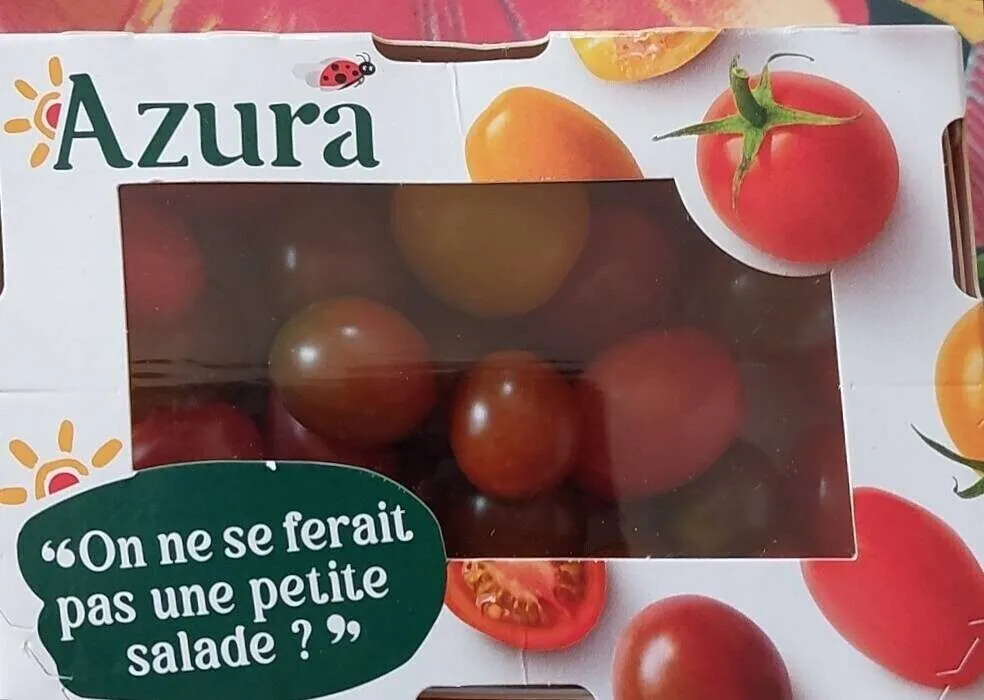 Tomates cerises mélangées