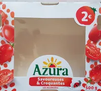 Tomates cerises allongées