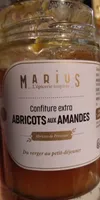 Confiture extra abricots aux amandes