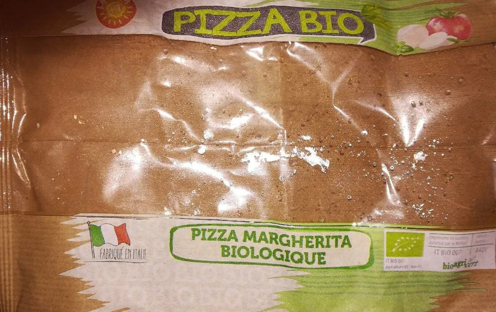 Pizza Margherita biologique