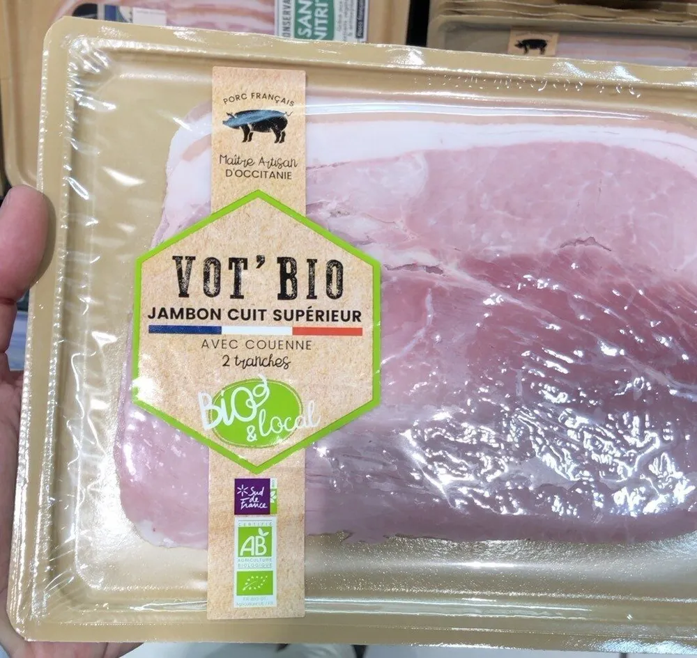 jambon cuit supérieur