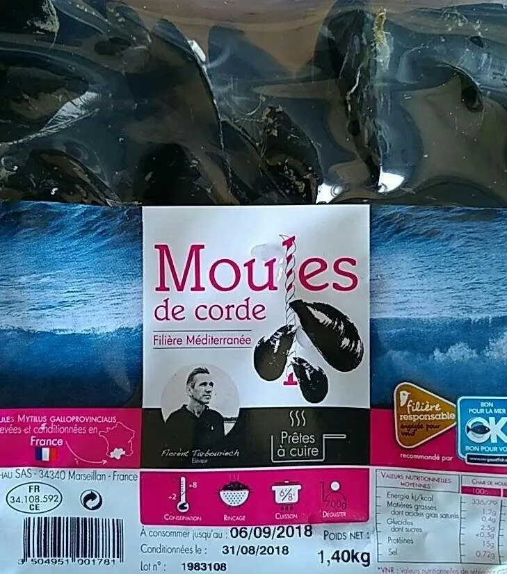 Moules de corde