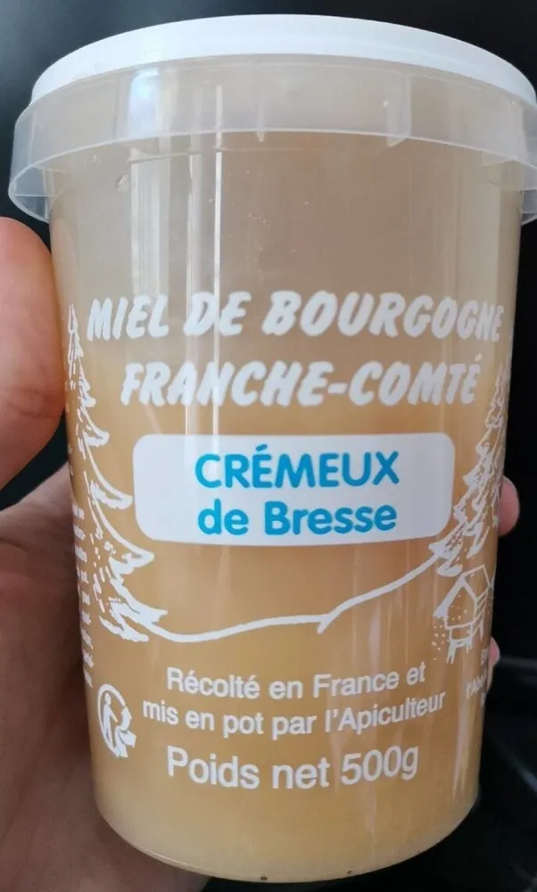 Miel de Bourgogne Franche-Comté - Crémeux de Bresse