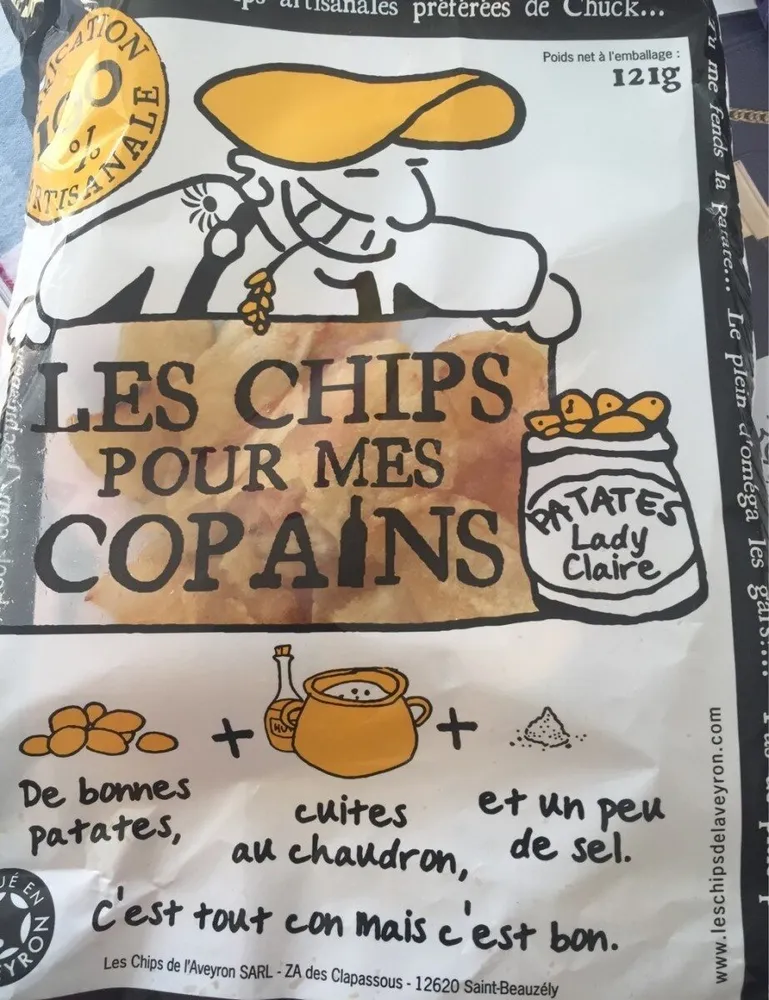 Les chips comme pour les copains