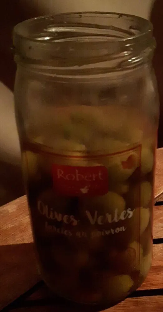 Olives Vertes Farcies au poivron