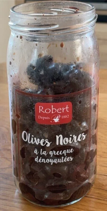 Olives noires à la grecque dénoyautés