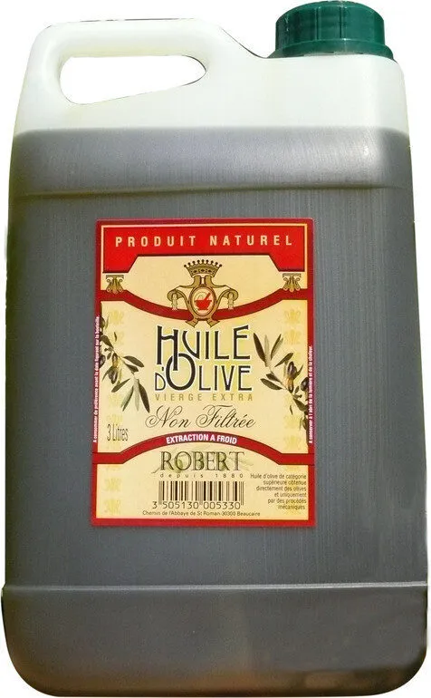 Huile d'olive "non filtrée" BIDON