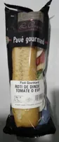 Pavé gourmand rôti de dinde tomate oeuf