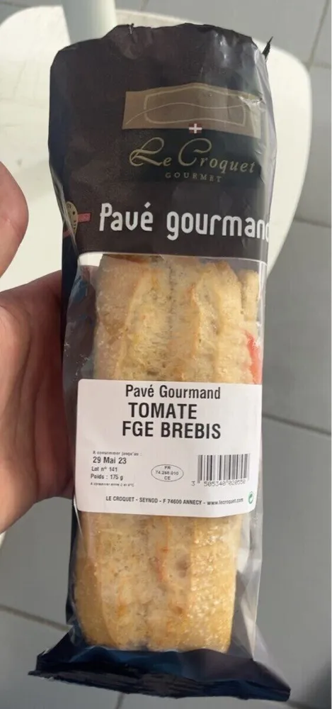 Pavé Gourmand Tomate Fromage Brebis