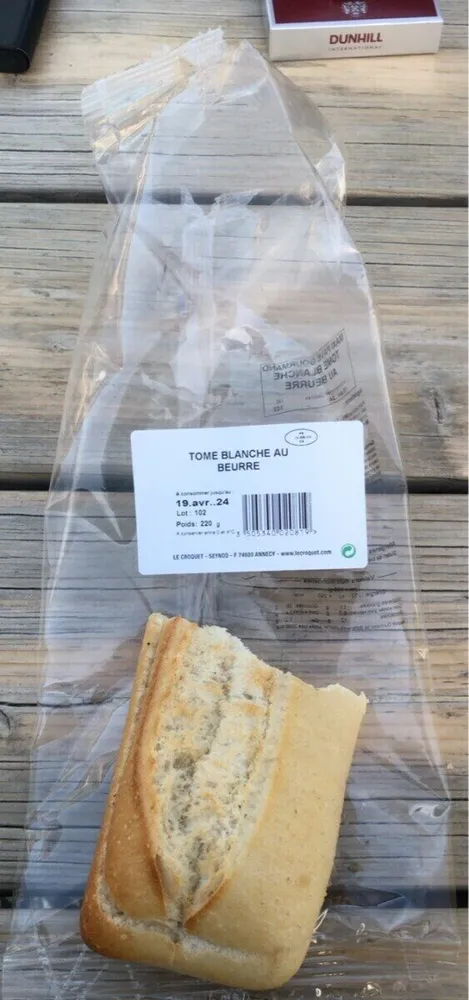 Maxi pave gourmand tome blanche au beurre