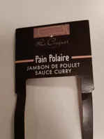 Pain polaire jambon de poulet sauce curry