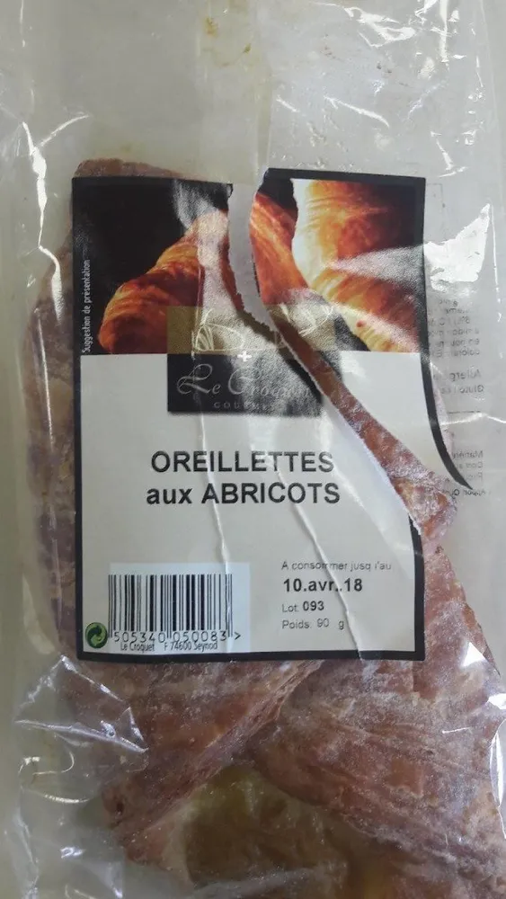 Oreillettes aux Abricots