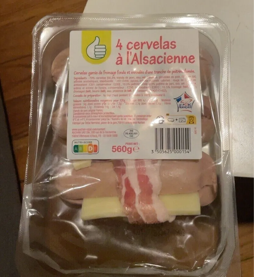 Cervelas à l'alsacienne