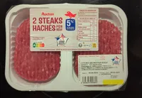 2 steaks hachés pur boeuf 5% MG