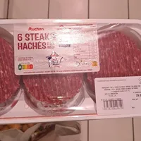 6 steaks haché pur bœuf