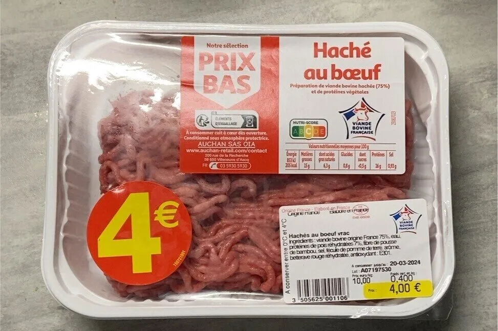 Haché au bœuf