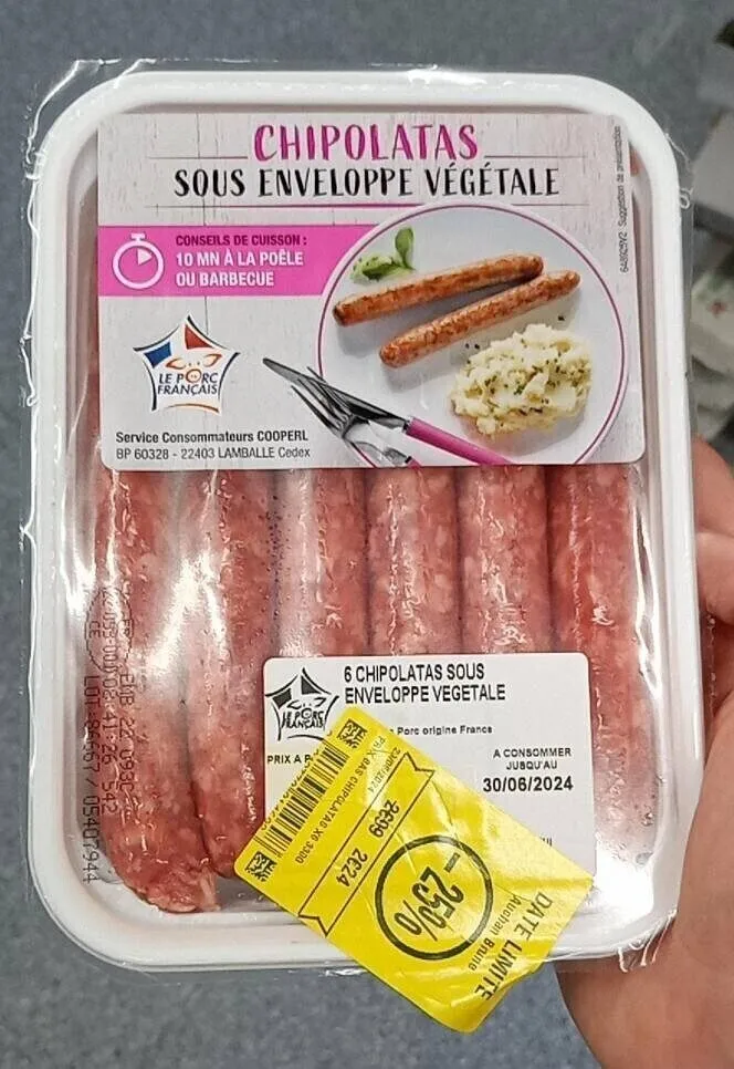 Chipolatas Sous Enveloppe Végétale