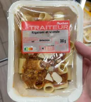 Rigatoni et viande