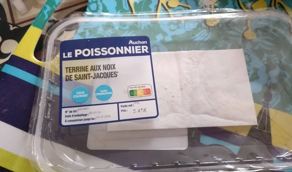 Terrine aux noix de saint jacques