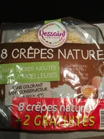 Dessaint crepe nature x8