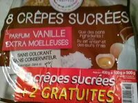 Crepes Sucrees X8 Daniel Dessaint +2 Gratuites
