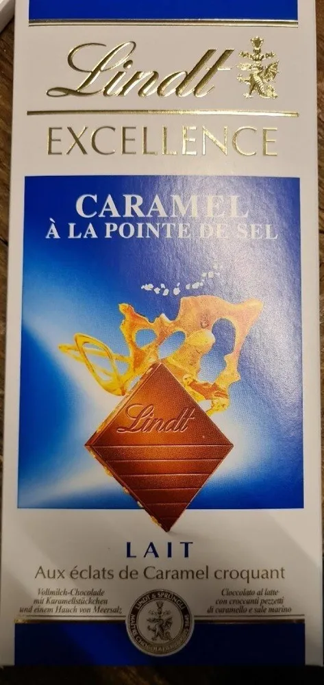 Lindt Excellence Caramel à la pointe de sel