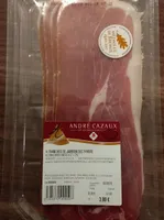 4 tranches de jambon sec 9 mois