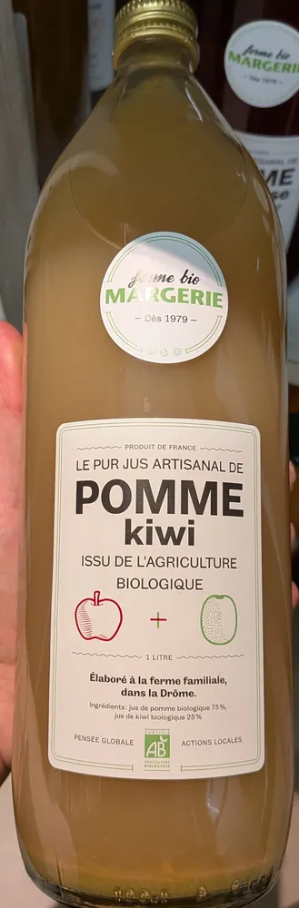 Le pur jus artisanal pomme kiwi