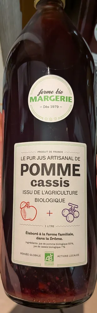 Le jus artisanal de Pomme Casis