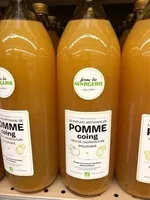 Jus de pomme coing