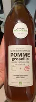 Le pur jus artisanal de pomme groseille