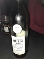 Jus artisanal de raisin rouge