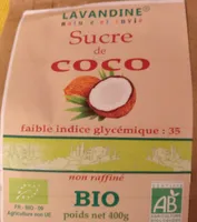Sucre de noix de coco bio